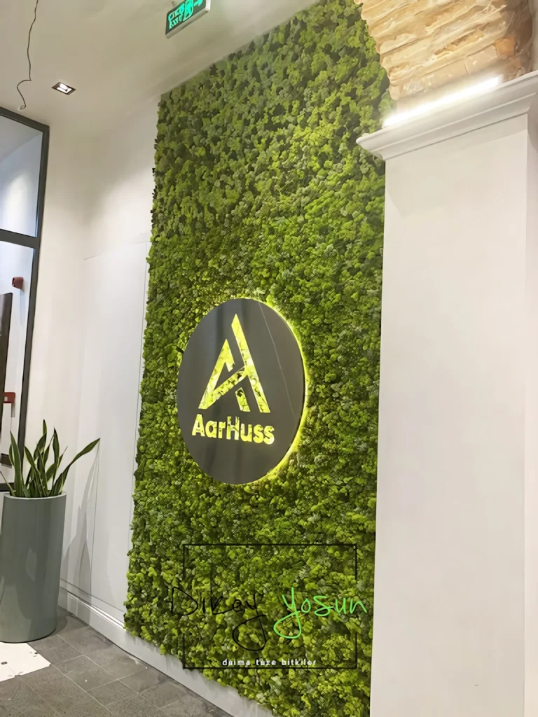 Aarhus projesinde dikey yeşil duvar uygulaması - görünüm 4